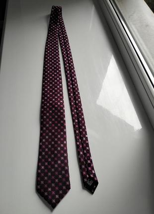 Краватка галстук з квітами double two3 фото