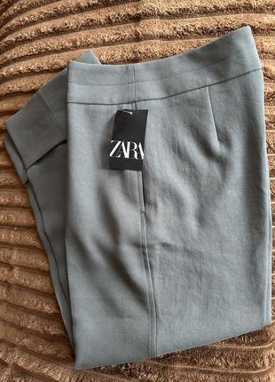 Брюки zara, укорочені штани зара, кюлоти зара