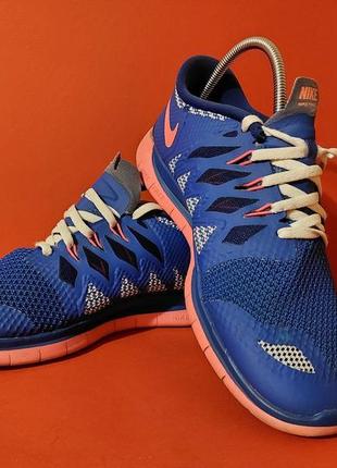 Кросівки для бігу nike free run 5.0 39 р. 24.5 см2 фото