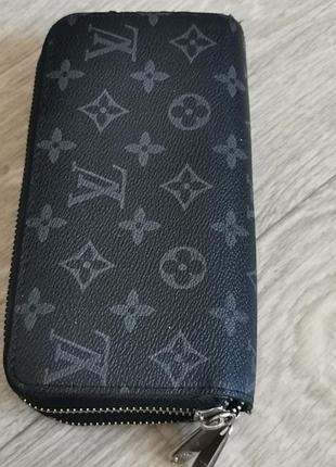 Великий брендовий гаманець з двома блискавками, оригінал!!!