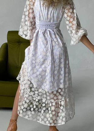 Платье длинное вечернее свадебное белое бежевое с корсетным лифом декольте открытыми...