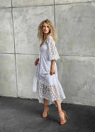 Платье длинное вечернее свадебное белое бежевое с корсетным лифом декольте открытыми...