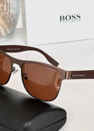 Класичні окуляри, uv400, коричневий1 фото