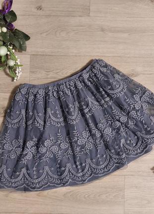 Фатинова спідниця next на 7років, зріст 122см