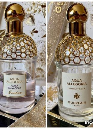 Распив  guerlain aqua allegoria, распив герлен, набор,комплект, оригинал!4 фото