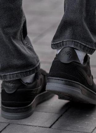 Кросівки nike squash-type full black  мужские демисезонные спортивные кроссовки чоловічі осінні весняні кросівки4 фото