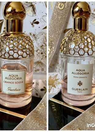 Распив  guerlain aqua allegoria.распив герлен.оригинал!набор,комплект!7 фото