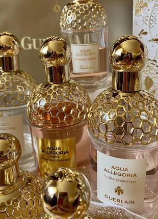 Распив  guerlain aqua allegoria.распив герлен.оригинал!набор,комплект!10 фото