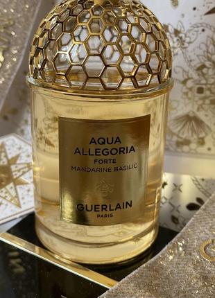 Распив guerlain aqua allegoria forte mandarine basilic, герлен аква аллегория форте мандарин базилик,оригинал2 фото