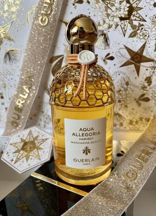 Распив оригинальной парфюмерии,guerlain aqua allegoria mandarine basilic harvest, герлен аква аллегория мандарин базилик харвест