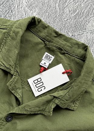 Дуже крута, оригінальна сорочка bog big logo japanes brand rrp: 79$ green9 фото