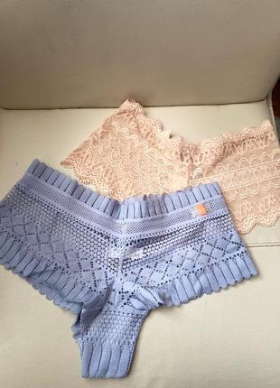 Жіночі трусики шортики з мережева🎀