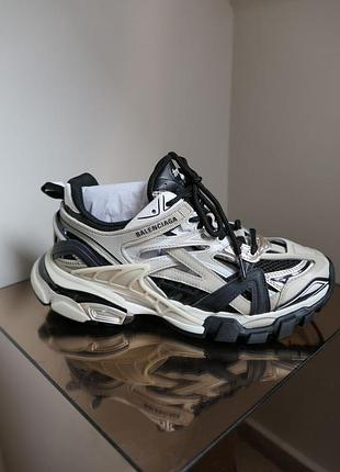 Кросівки balenciaga track 2 beige premium