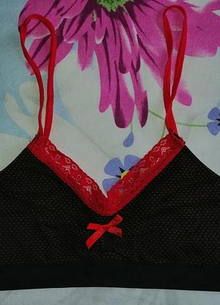 Топ & бюстгальтер без чашки!