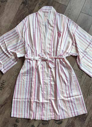 Victoria´s victorias secret виктория сикрет сатиновая пижама тройка 3-piece satin pajama set3 фото