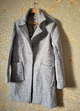 Пальто нове жіноче демісезонне, елегантне, сіре5 фото