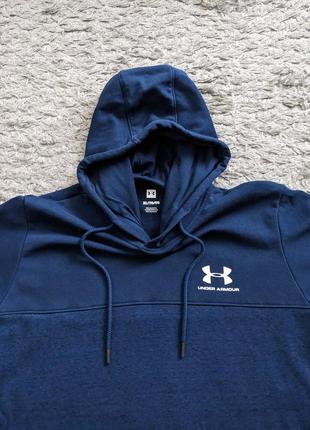 Худі  трикотажне з коротким рукавом  under armour, size xl/l, плечі 47 підпахви 62 довжина 772 фото