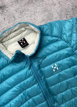 Женский пуховик haglofs mimic puffer down jacket! из свежих коллекций!3 фото