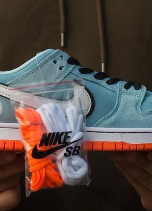 Nike sb dunk blue orange “club 58”5 фото