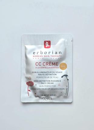 Пробник erborian cc creme dore