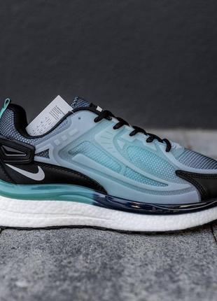 Демисезонные голубые кроссовки nike air max 720 блакитні чоловічі кросівки nike air max 7203 фото