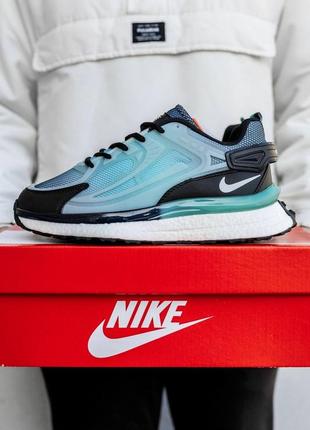 Демисезонные голубые кроссовки nike air max 720 блакитні чоловічі кросівки nike air max 72010 фото