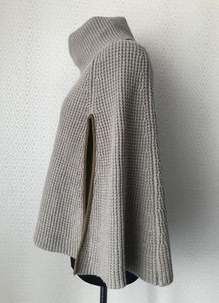 Стильное вязаное пончо от дорогого ralph lauren (премиальная линейка), размер м-l-xl4 фото