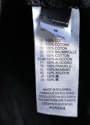 Diesel базова футболка, чорна футболка, майка котонова7 фото
