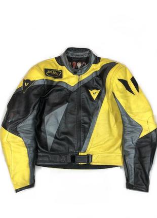 Dainese moto  leather jacket шкіряна чоловіча мотокуртка1 фото