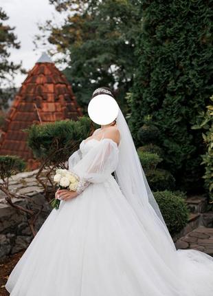 Неймовірно красива весільна сукня kira nova👰🏻‍♀️🤍3 фото