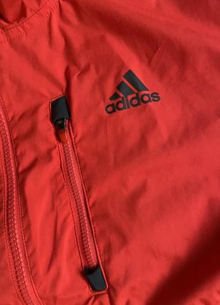 Куртка adidas performance supernova gore червона (g87163)4 фото