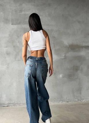 Джинси, прямі джинси, джинси оверсайз, штани2 фото