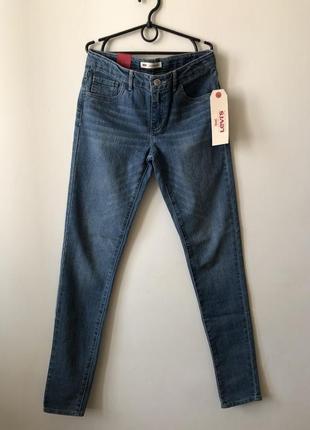 Джинси levi’s levis 710 super skinny keira левайс вузькі джинси завужені скінні2 фото