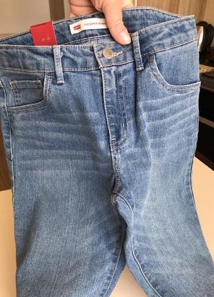 Джинси levi’s levis 710 super skinny keira левайс вузькі джинси завужені скінні6 фото