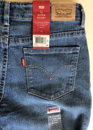 Джинси levi’s levis 710 super skinny keira левайс вузькі джинси завужені скінні1 фото