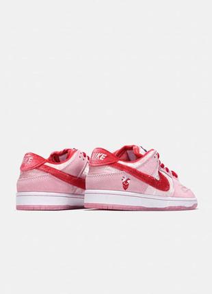 Кросівки nike sb dunk low х strangelove  valentine's day/найк сб данк6 фото