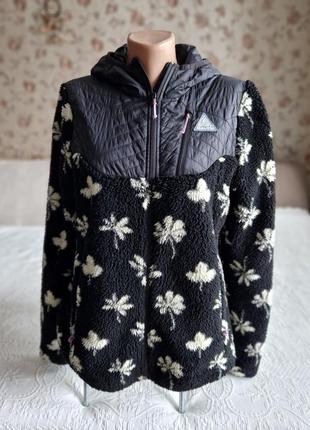 Женская кофта тедди шерпа флис на молнии maloja fleece3 фото