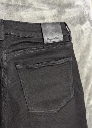 Вузькі вкорочені джинси massimo dutti, з середньою талією, розмір 36.