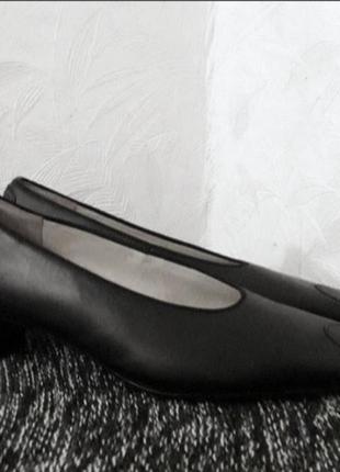 Мягусеньуие туфельки на широкую ногу, 41,5-42, натуральная кожа, theresia m4 фото