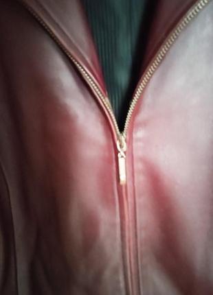 Куртка шкіряна жіноча 54-56 розмір, натуральна шкіра4 фото