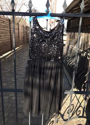 Фото + 12 нарядное платье h&m 12-14 лет на рост 164 см