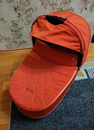 Cybex priam lux autumn gold люлька