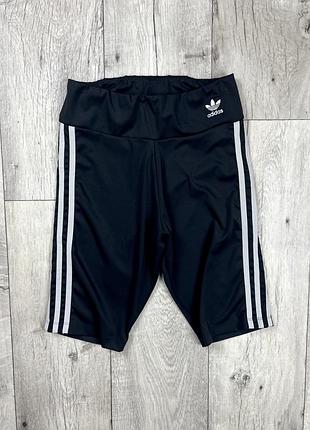 Adidas велосипедки m размер черные короткие лосины