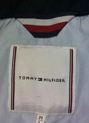 Стильне стьобане пальто від німецького бренду tommy hilfiger р.l в ідеальному стані8 фото