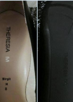 Мягусеньуие туфельки на широкую ногу, 41,5-42, натуральная кожа, theresia m8 фото