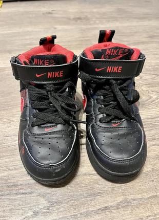 Хайтопи nike високі кросівки демісезон