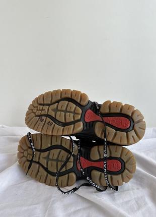 Винтажные ботинки боты на платформе зимние осенние винтаж6 фото
