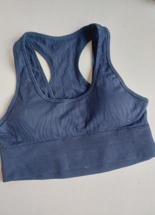 Безшовний бюстгалтер спортивний топ workout  жіночий для спорту xs-s