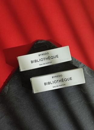 Byredo bibliotheque 2 ml  (оригінал)1 фото