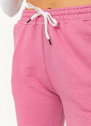 Спорт штани жіночі демісезонні, колір рожевий3 фото